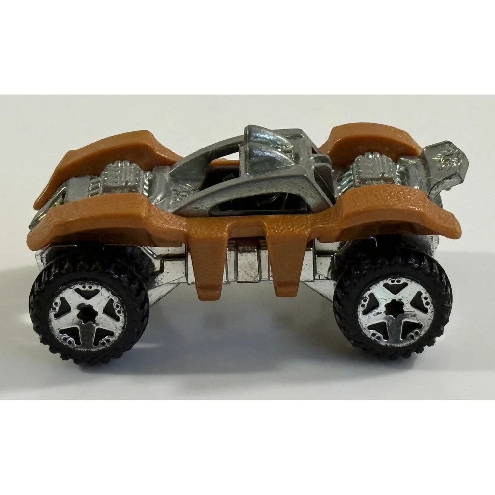 Hot Wheels Spider Rider Kids 1:64 Brown Chrome Off-Road Diecast Car B36